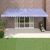 Tenda na uvlačenje plavo-bijela 5 x 3 m od tkanine i aluminija