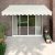 Tenda na uvlačenje krem 3,5 x 2,5 m od tkanine i aluminija