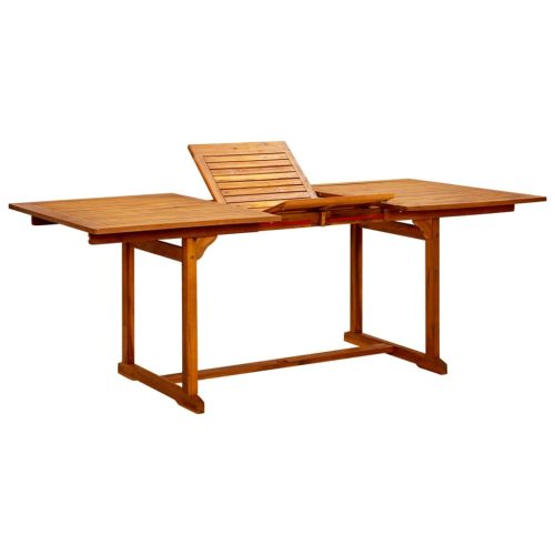 Vrtni blagovaonski stol (150 - 200)x100x75 cm od drva bagrema