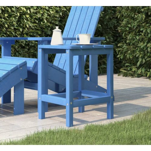 Vrtni stol Adirondack plava boja vode 38 x 38 x 46 cm HDPE