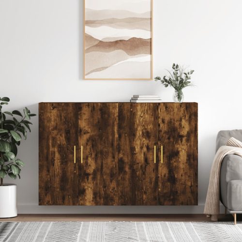 Zidni ormarići 2 kom boja dimljenog hrasta 69,5 x 34 x 90 cm