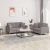 2-dijelni set sofa s jastucima smeđesivi od tkanine