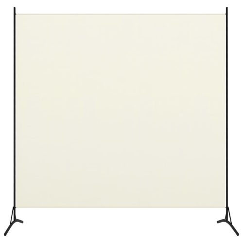 Sobna pregrada s 1 panelom krem-bijela 175 x 180 cm