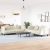 2-dijelni set sofa s jastucima krem baršunasti