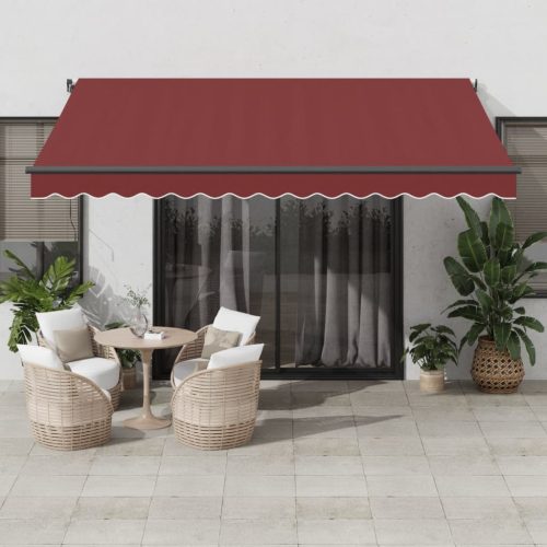 Tenda na automatsko uvlačenje bordo 400 x 350 cm