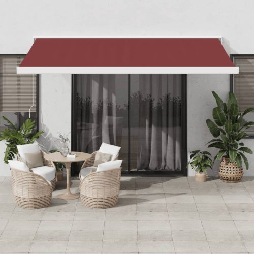 Tenda na automatsko uvlačenje bordo 450 x 300 cm