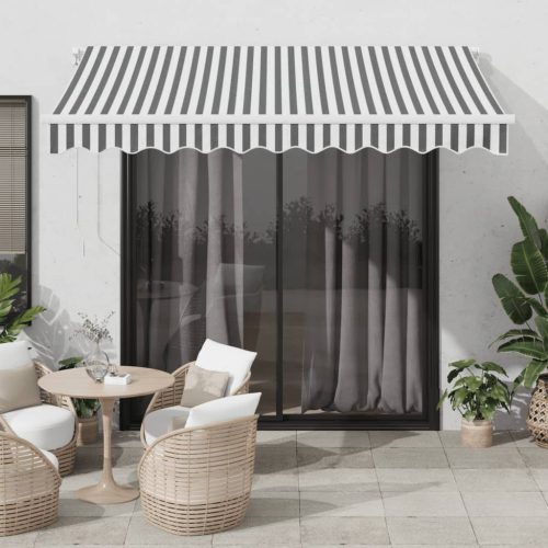 Tenda na automatsko uvlačenje LED antracit i bijela 300x250 cm