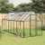 Staklenik s okvirom antracit 445 x 169 x 195 cm aluminijski