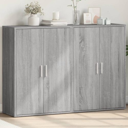 Komoda 2 kom boja hrasta sonome 60x31x84 cm konstruiranog drva