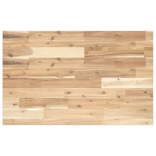 Ploča za radni stol neobrađena 80x50x2 cm od bagremovog drva
