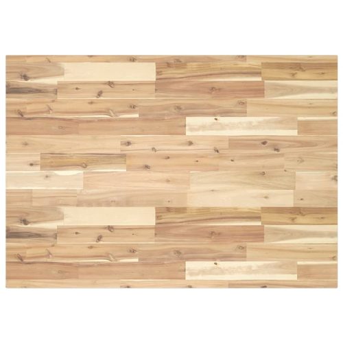 Ploča za radni stol neobrađena 120x70x2 cm od bagremovog drva