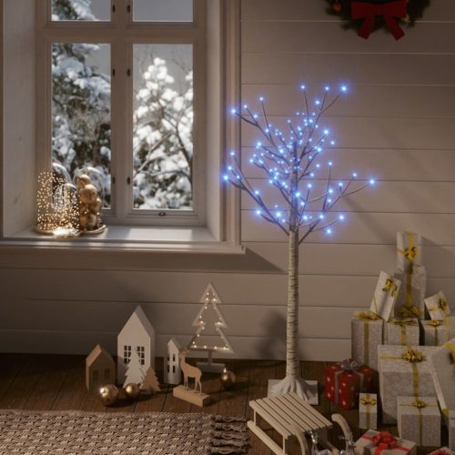 Božićno drvce 120 LED žarulja 1,2 m plave s izgledom vrbe