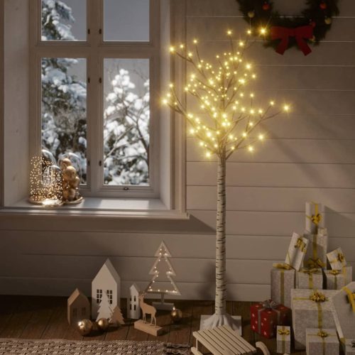 Božićno drvce 140 LED žarulja 1,5 m tople bijele izgled vrbe