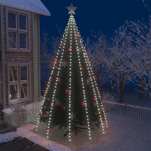 Svjetla za drvce 500 LED hladna bijela 500 cm unutarnja-vanjska