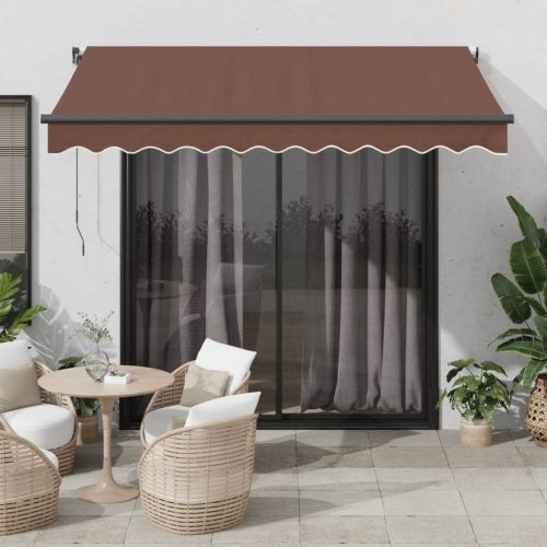 Tenda na automatsko uvlačenje smeđa 350 x 250 cm