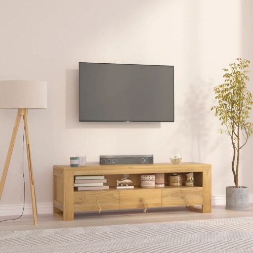 TV ormarić 110 x 30 x 35 cm od masivne tikovine