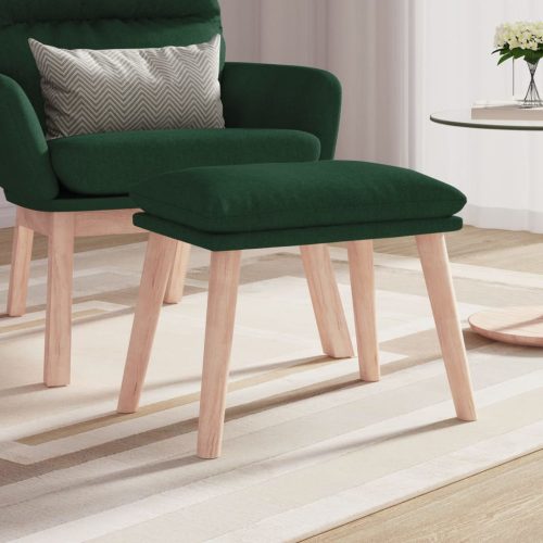Tabure tamnozeleni 45 x 29,5 x 35 cm od tkanine