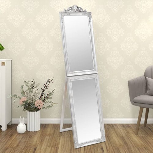 Samostojeće ogledalo srebrno 40 x 160 cm