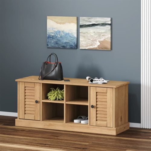 Klupa za cipele VIGO 106 x 35 x 45 cm od masivne borovine