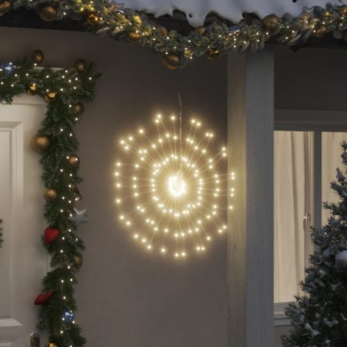 Božićno svjetlo zvjezdani prasak 140 LED toplo bijelo 17 cm