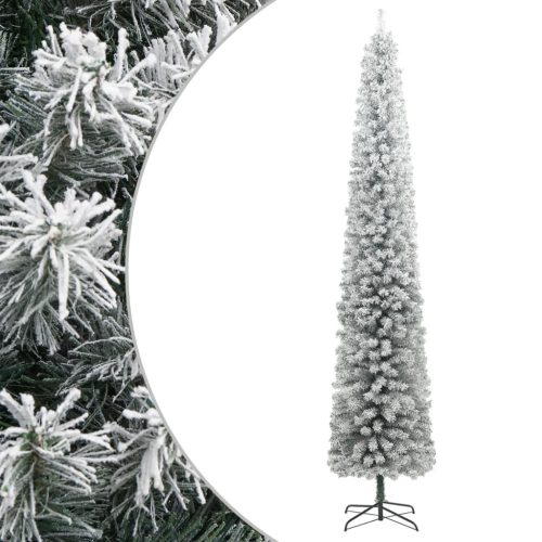 Usko božićno drvce sa stalkom i snijegom 300 cm PVC