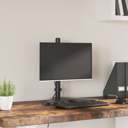 Nosač za monitor crni čelični VESA 75/100 mm