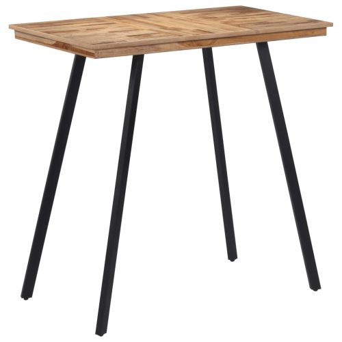 Barski stol 110 x 55 x 105 cm od masivne tikovine