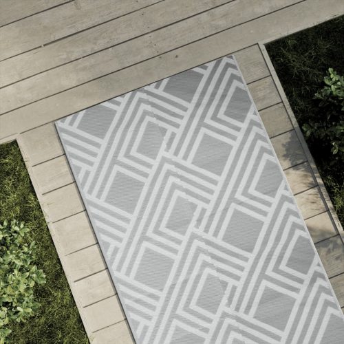 Vanjski tepih ARAKIL sivi 80x250 cm PP