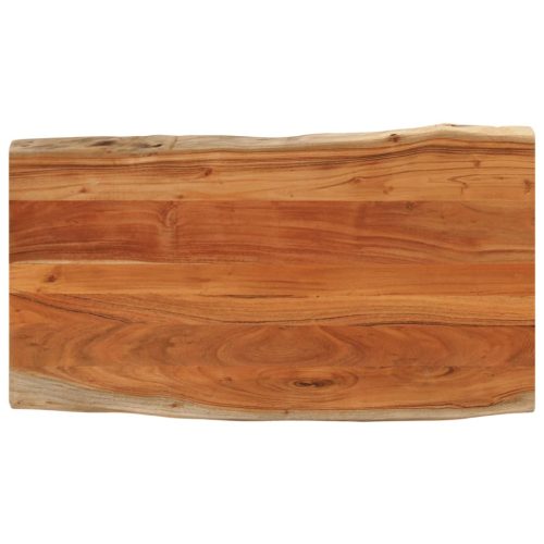 Stolna ploča 120x60x3,8 cm pravokutna bagremovo drvo živi rub