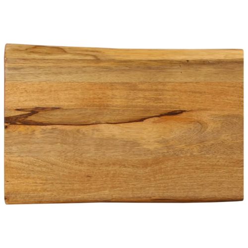 Stolna ploča 50x40x2,5 cm od masivnog drva manga sa živim rubom