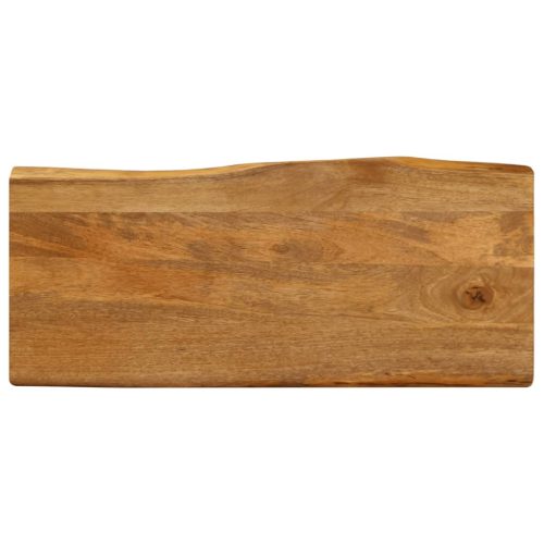 Stolna ploča 80x40x2,5 cm od masivnog drva manga sa živim rubom