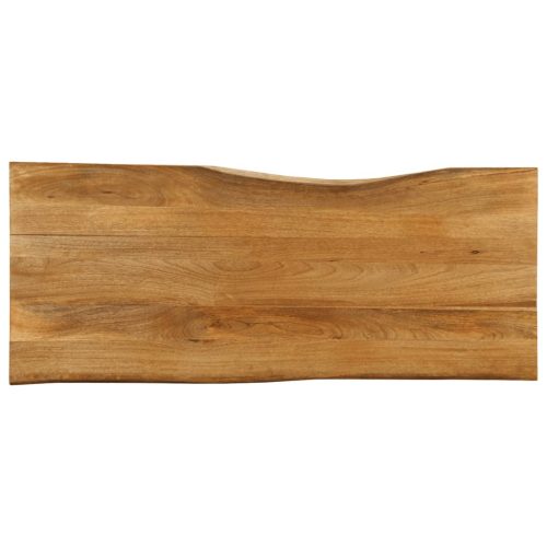 Stolna ploča 140x60x2,5cm od masivnog drva manga sa živim rubom