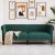 Trosjed Chesterfield tamnozeleni od tkanine