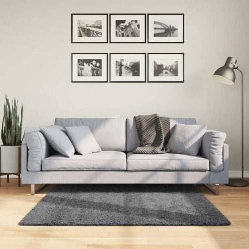 Tepih OVIEDO kratkih vlakana antracit 120 x 120 cm