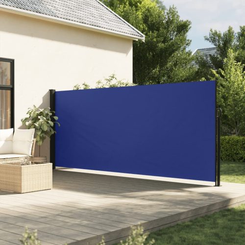 Bočna tenda na uvlačenje plava 180 x 500 cm