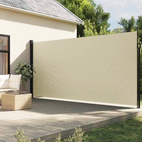 Bočna tenda na uvlačenje krem 200 x 500 cm