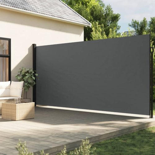 Bočna tenda na uvlačenje 200 x 500 cm antracit