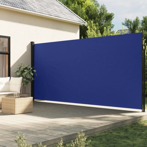 Bočna tenda na uvlačenje plava 200 x 600 cm