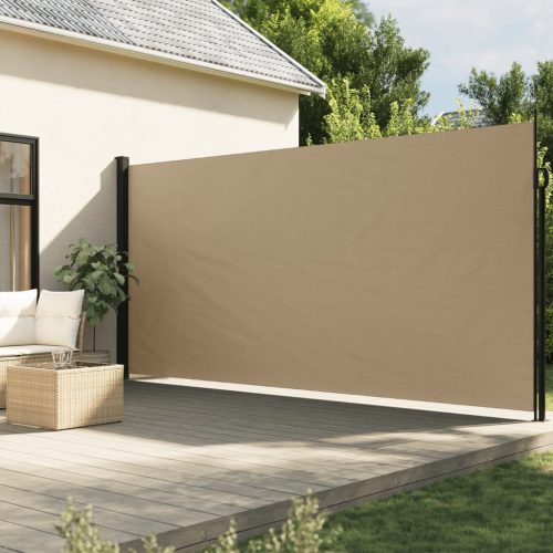 Bočna tenda na uvlačenje bež 200x600 cm