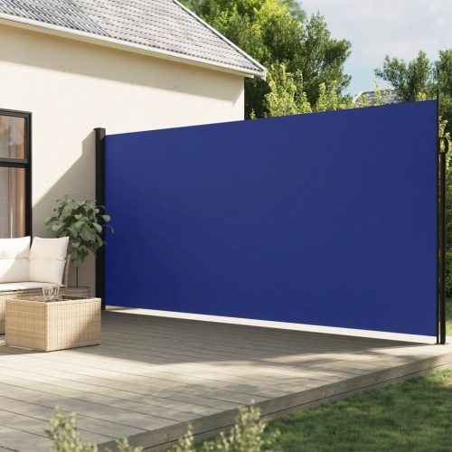 Bočna tenda na uvlačenje plava 220 x 600 cm