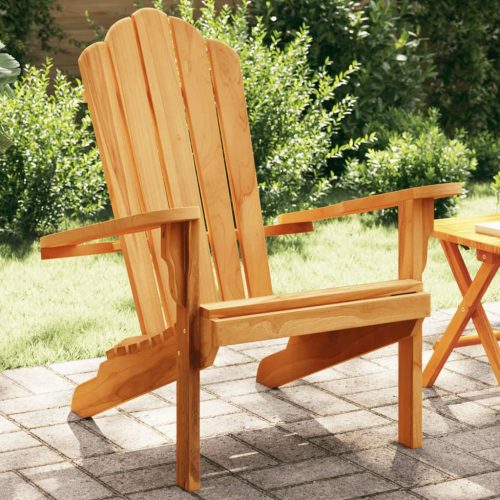 Vrtna stolica Adirondack 77x78x95 cm od masivne tikovine