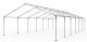 Discontmania professional 6x12m party šator 500 g/m2 ceradom