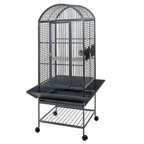 Strong kavez za papige Villa Minerva sivi Silverstone 46 x 46 x 144 cm