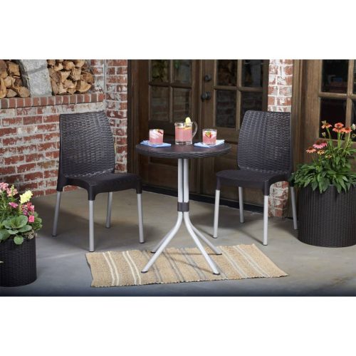 Keter bistro set Chelsea boja grafita 223562