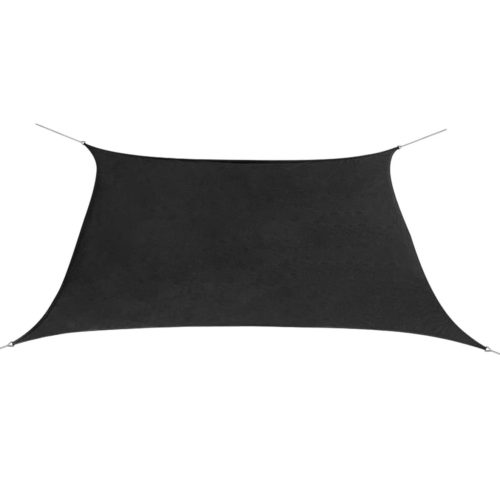 42302  Sunshade Sail Oxford Fabric Square 3,6x3,6 m Anthracite