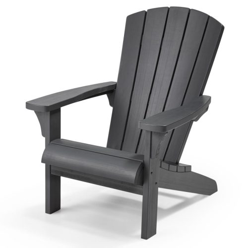 Keter stolica Adirondack Troy grafitna boja