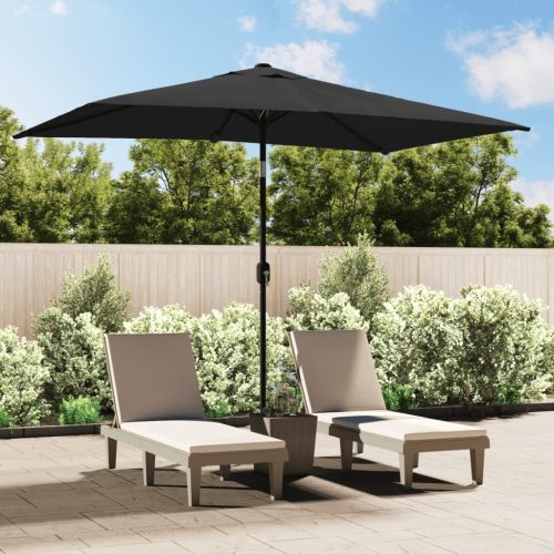 Vanjski suncobran s metalnim stupom 300 x 200 cm antracit