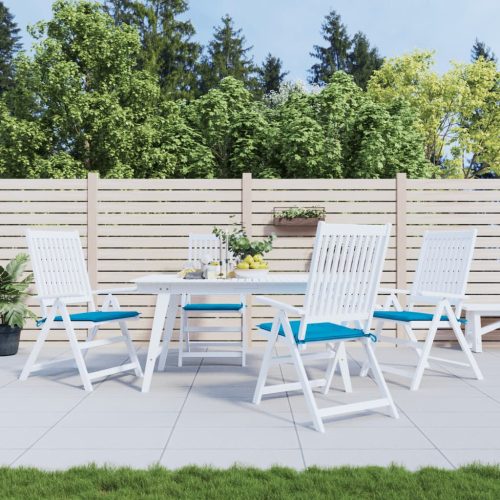 Jastuci za vrtne stolice 4 kom plavi 40 x 40 x 3 cm od tkanine