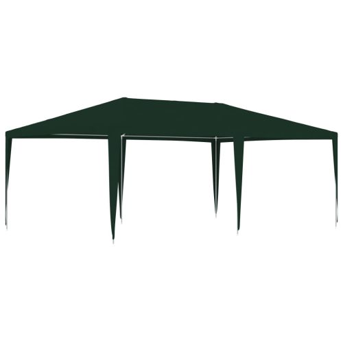 Profesionalni šator za zabave 4 x 6 m zeleni 90 g/m²
