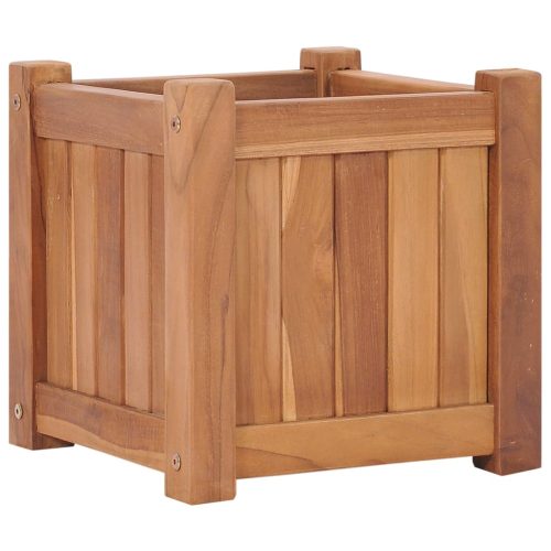 Povišena gredica 30 x 30 x 30 cm od masivne tikovine